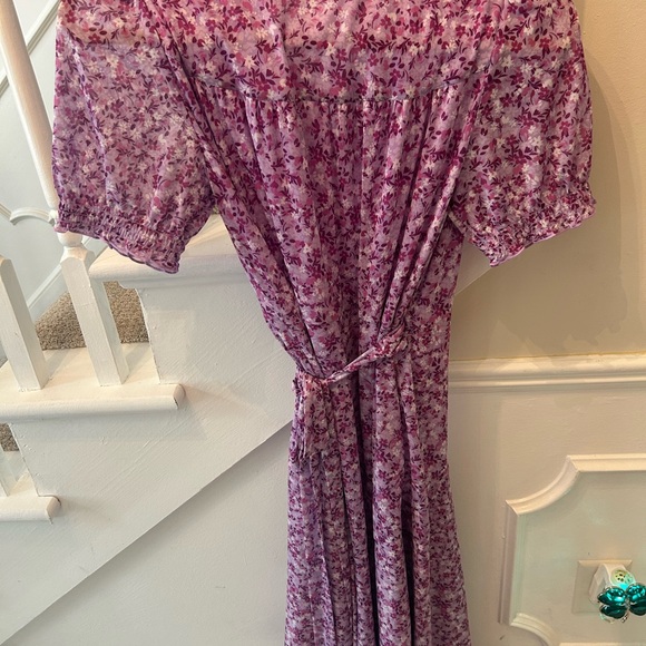 Draper James Naomi Dress in Lilac floral print - Picture 4 of 6